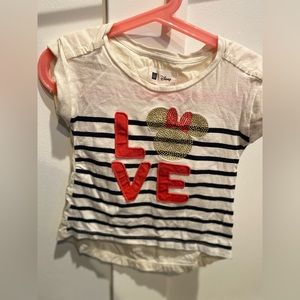 Girls Gap Disney tshirt